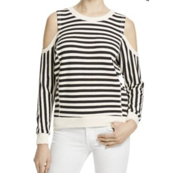 NWT Philanthropy Maia Cold Shoulder Sweatshirt - XS - Picture 1 of 12